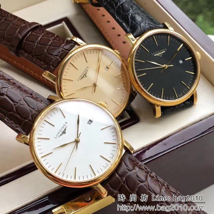 LONGINES浪琴 力薦款式 經典休閒高品質男士腕表 WSS1112